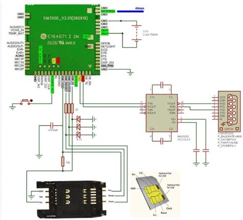 sim card schematic diagram